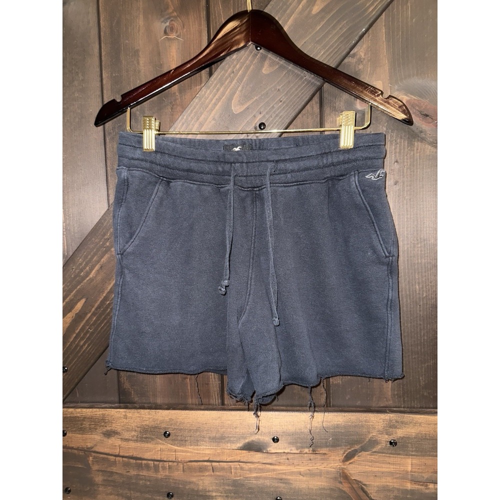 Hollister Must Have Collection High Rise Cut Off Sweat Shorts Women's Size‎ S